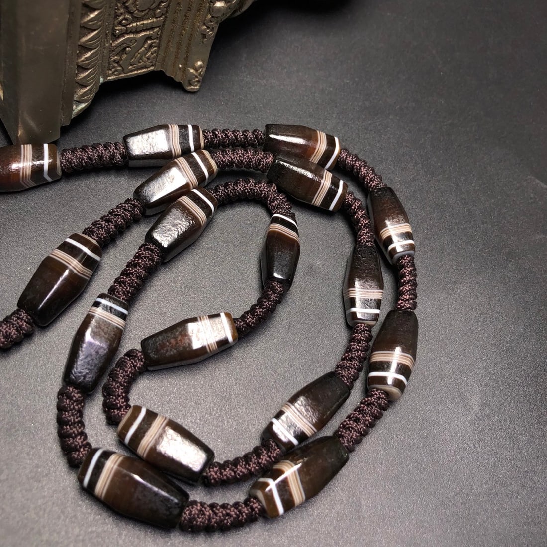 A Precious Agate Necklace - 7