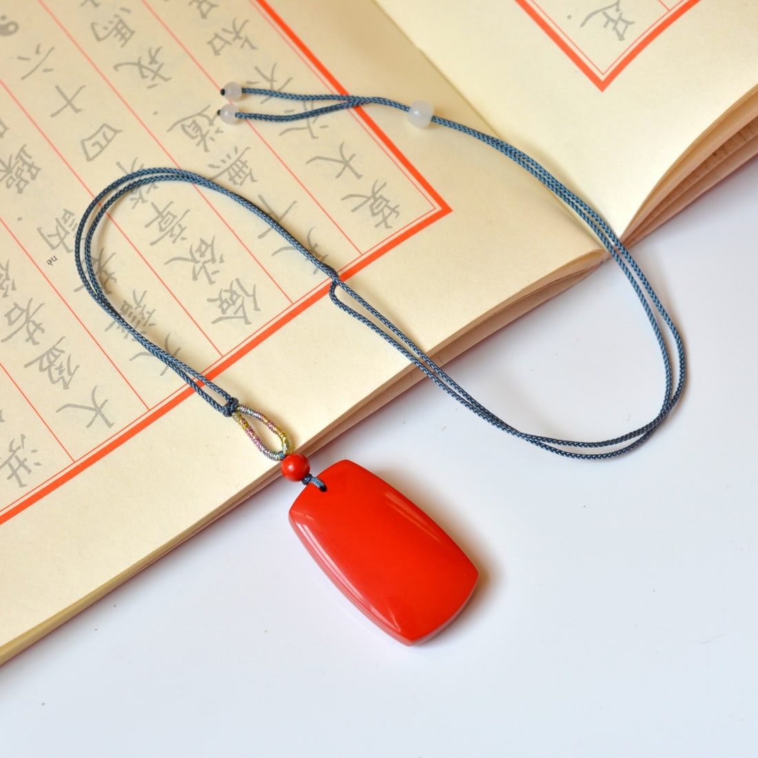 An Exquisite Cinnabar Pendant - 5