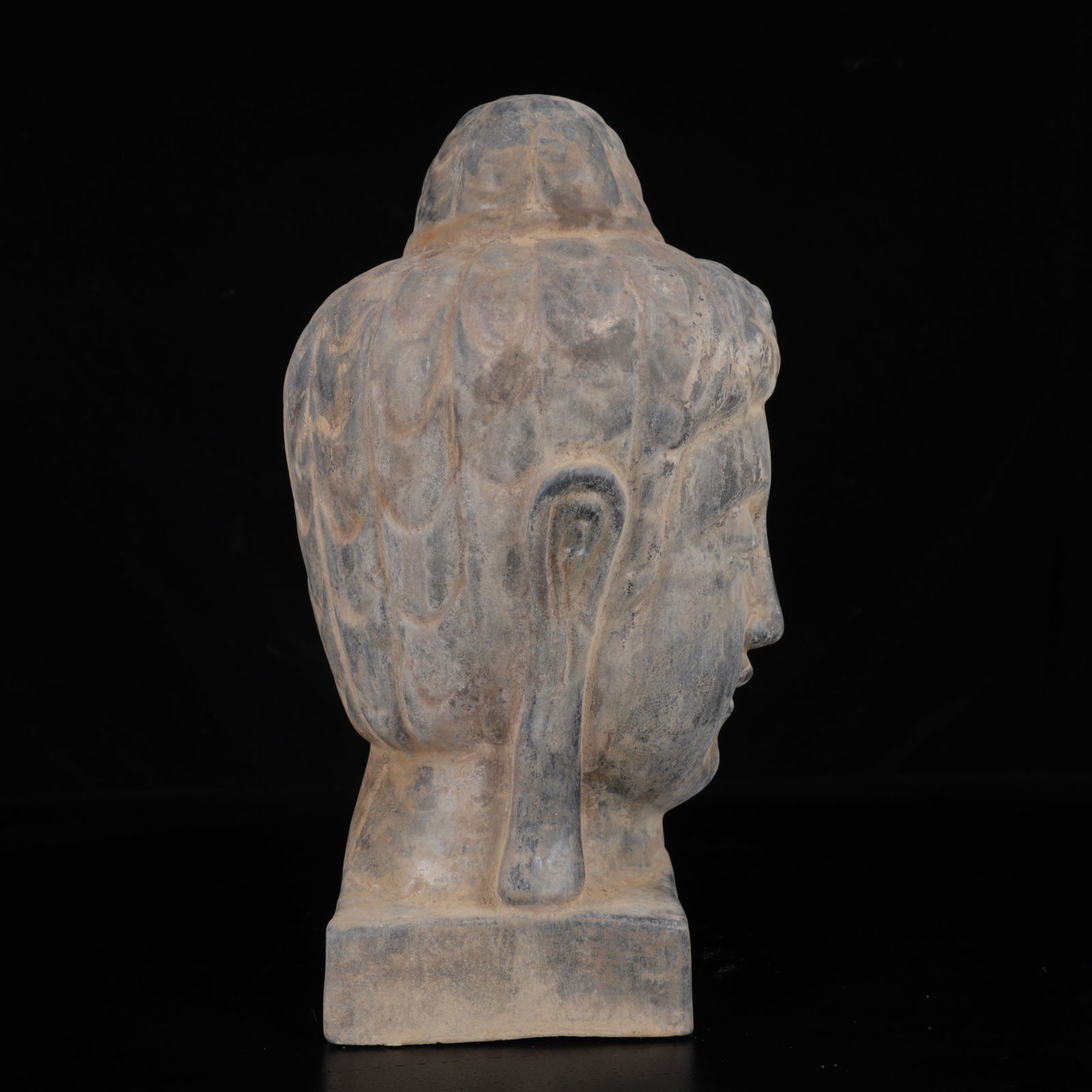 An Exquisite Limestone Buddha head - 6