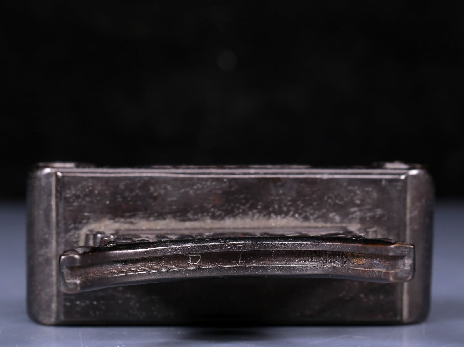 An Exquisite White Jade Dragon Pattern Table Screen - 7