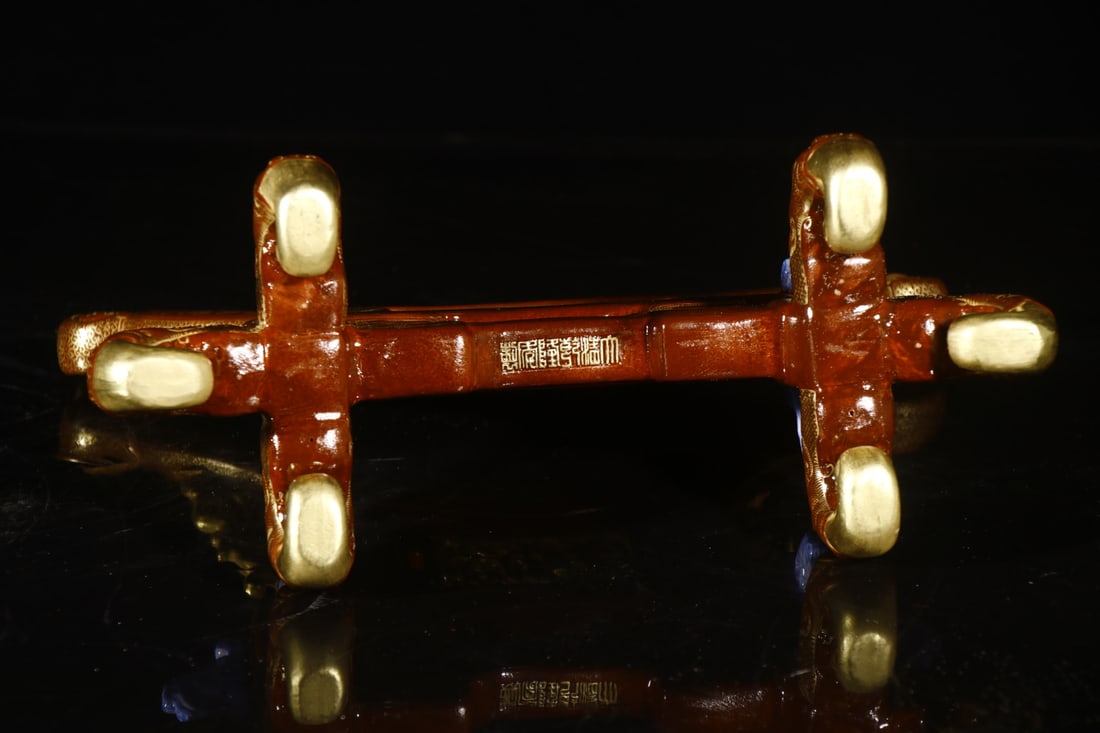 A Huge Enamel Landscape Pattern Screen,with poem - 9