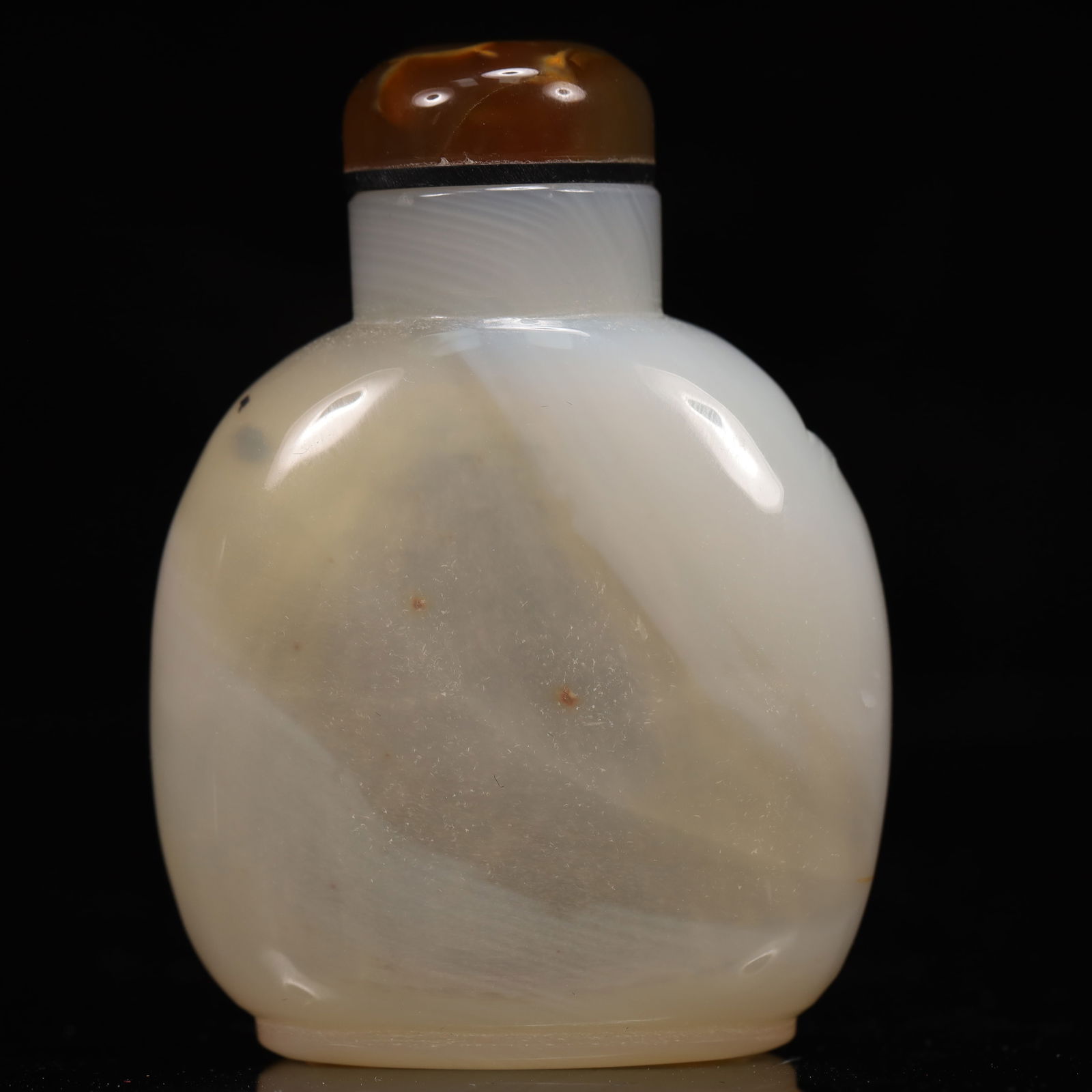 An Exquisite Agate Figure Pattern Snuff Bottle - 5