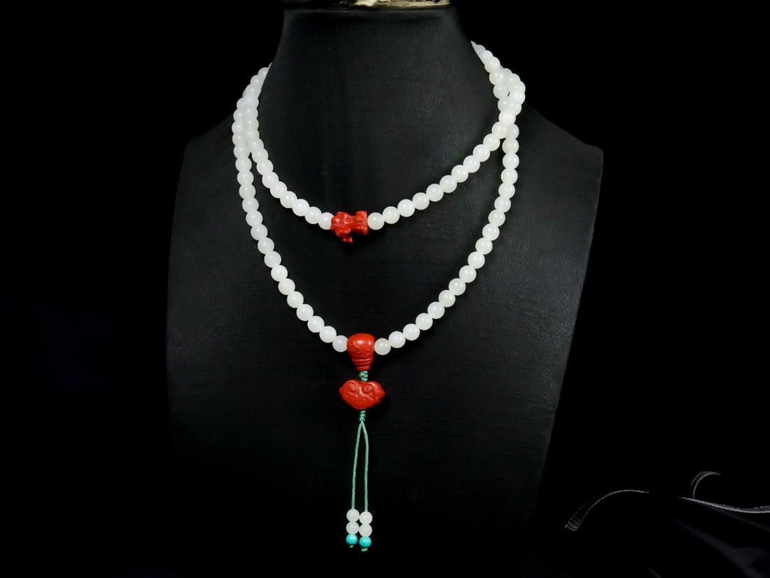 An Exquisite White Jade Bracelets - 4