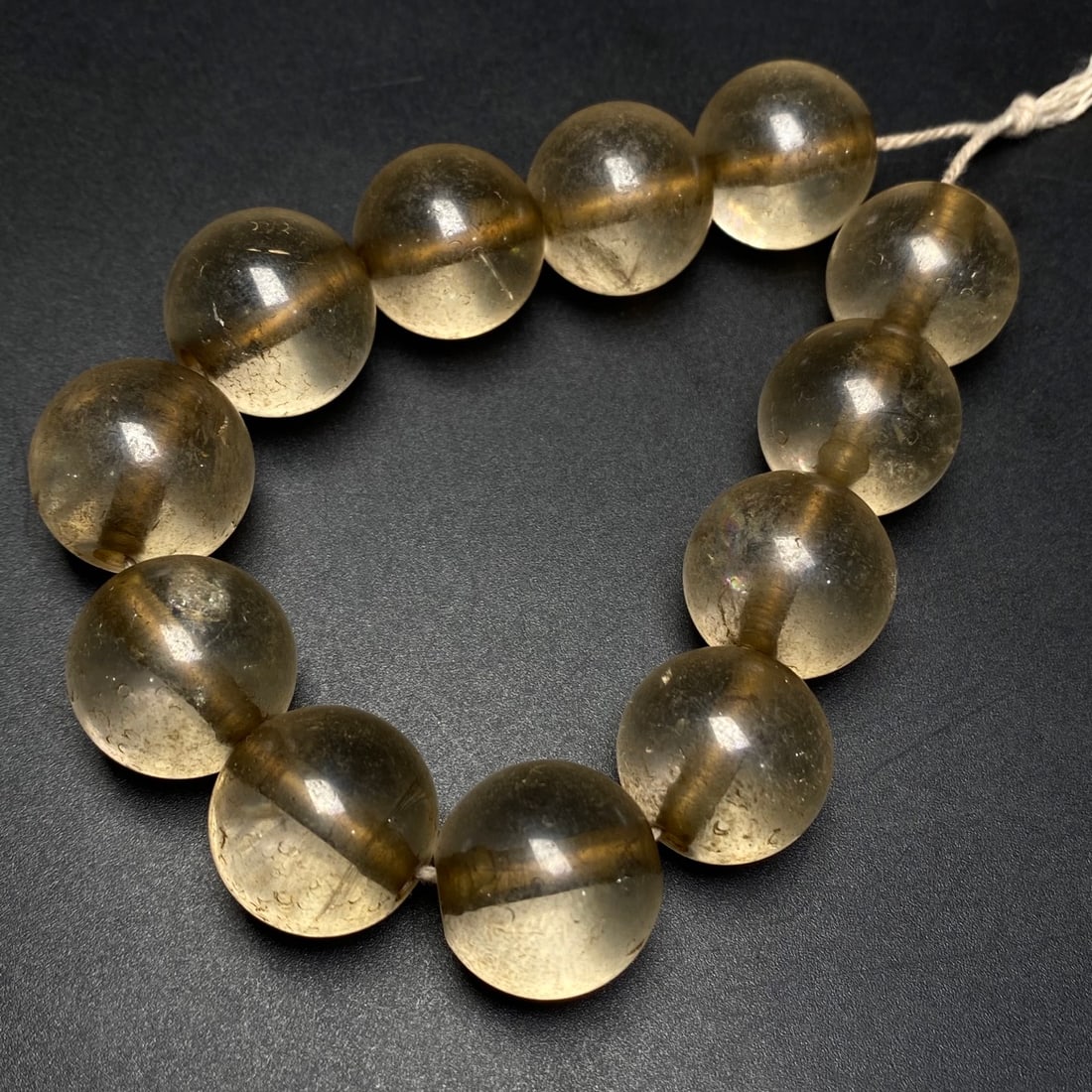 A Precious Crystal Bracelets: A Precious Crystal Bracelets,Size:0.7in*12 水晶手串