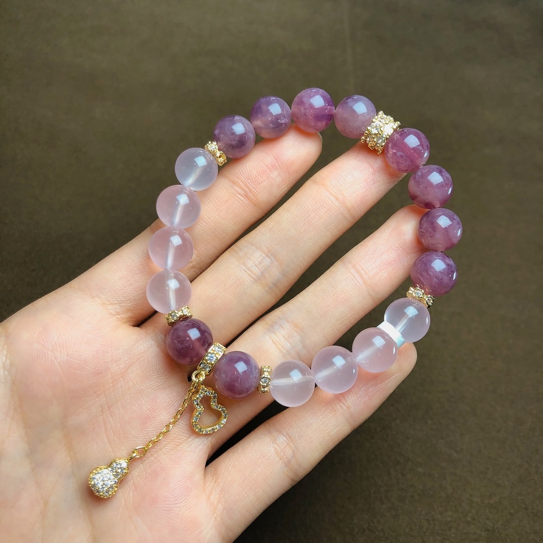 An Exquisite Crystal Bracelets: An Exquisite Crystal Bracelets,Size:0.4in,Weight:30.4g 水晶手串