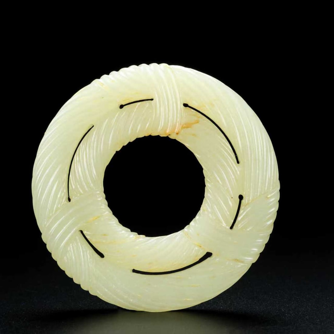 A Exquisite Hotan Jade Ring - 7