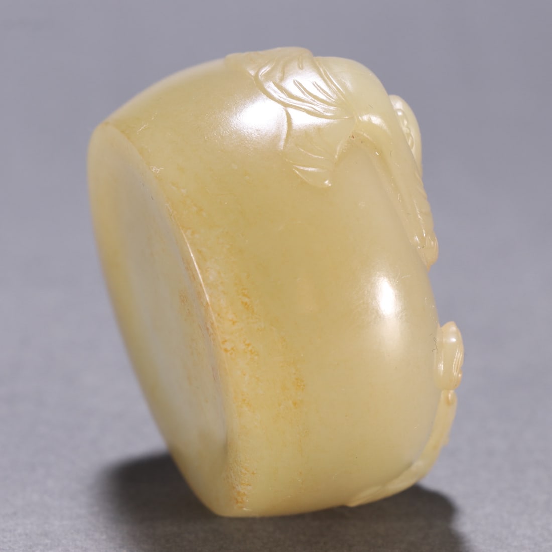 A Exquisite Hotan Jade Figures Pattern Water Pot - 7