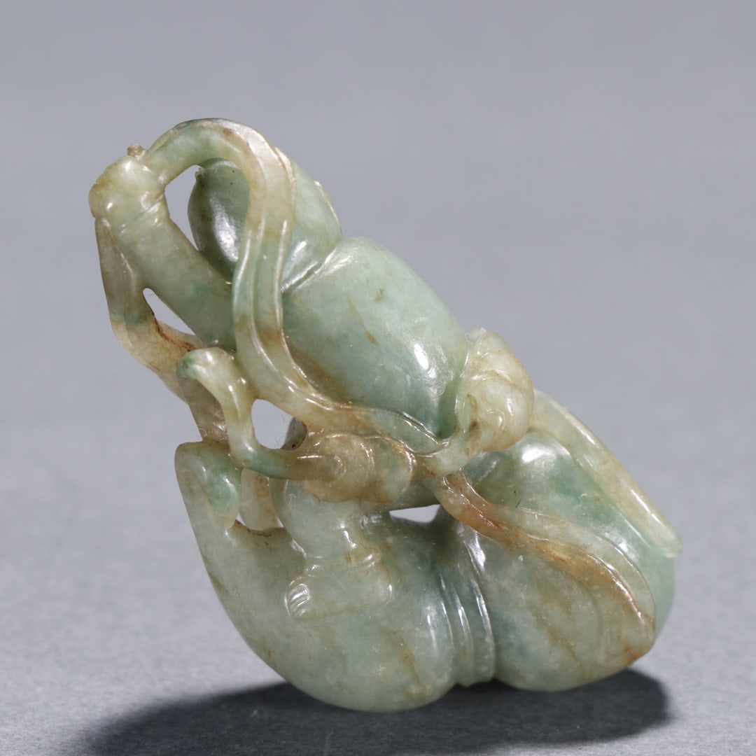 A Exquisite Jadeite Figures Ornament - 6