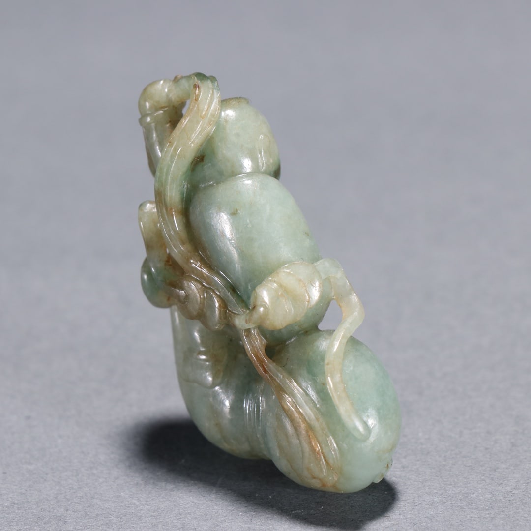 A Exquisite Jadeite Figures Ornament - 7