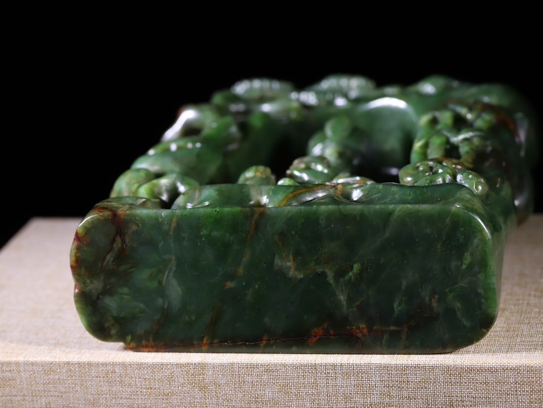 A Exquisite Hotan Jasper SakyamuniNiche - 8