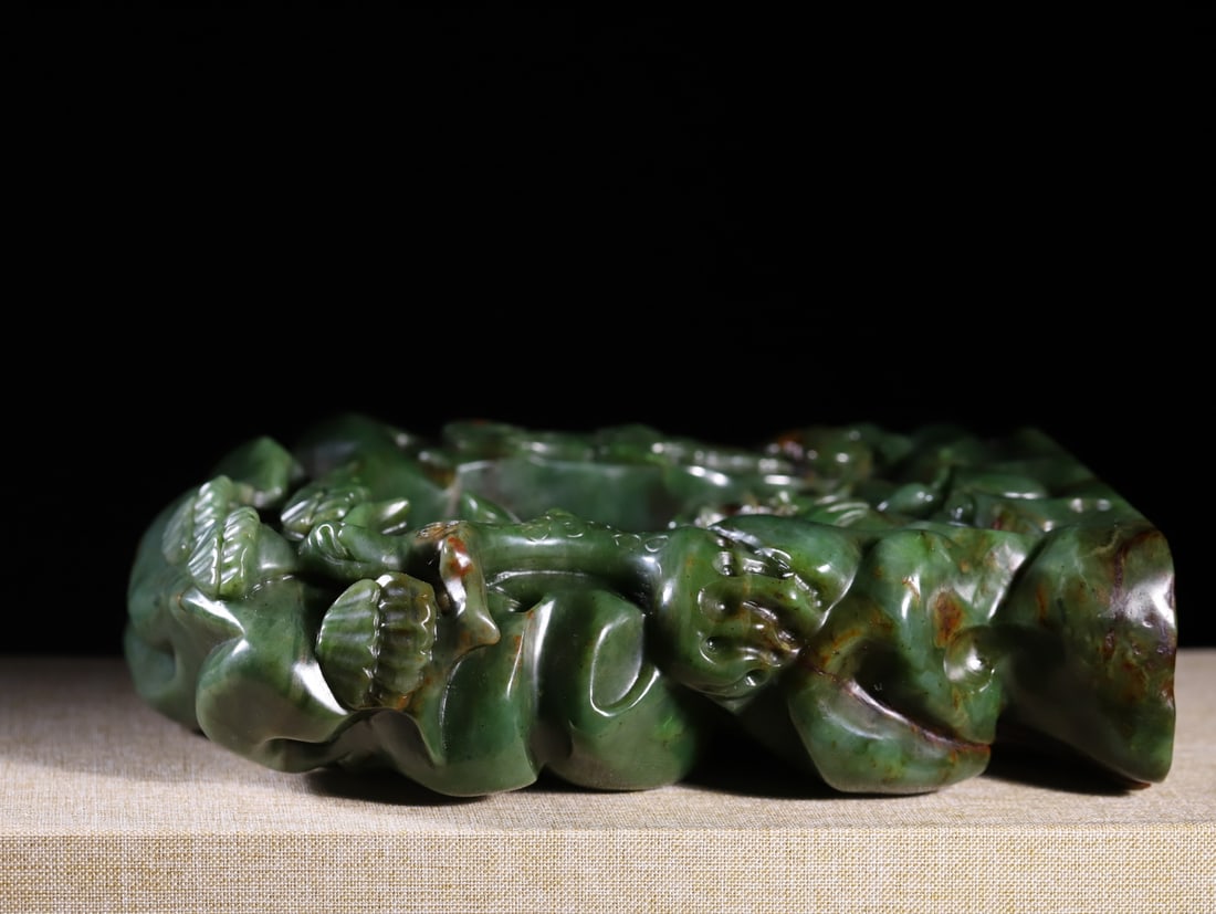 A Exquisite Hotan Jasper SakyamuniNiche - 9