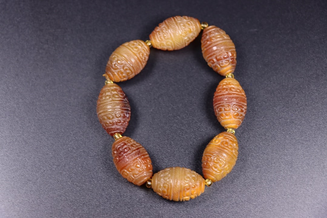 A Exquisite Hotan Jade Bracelets - 2