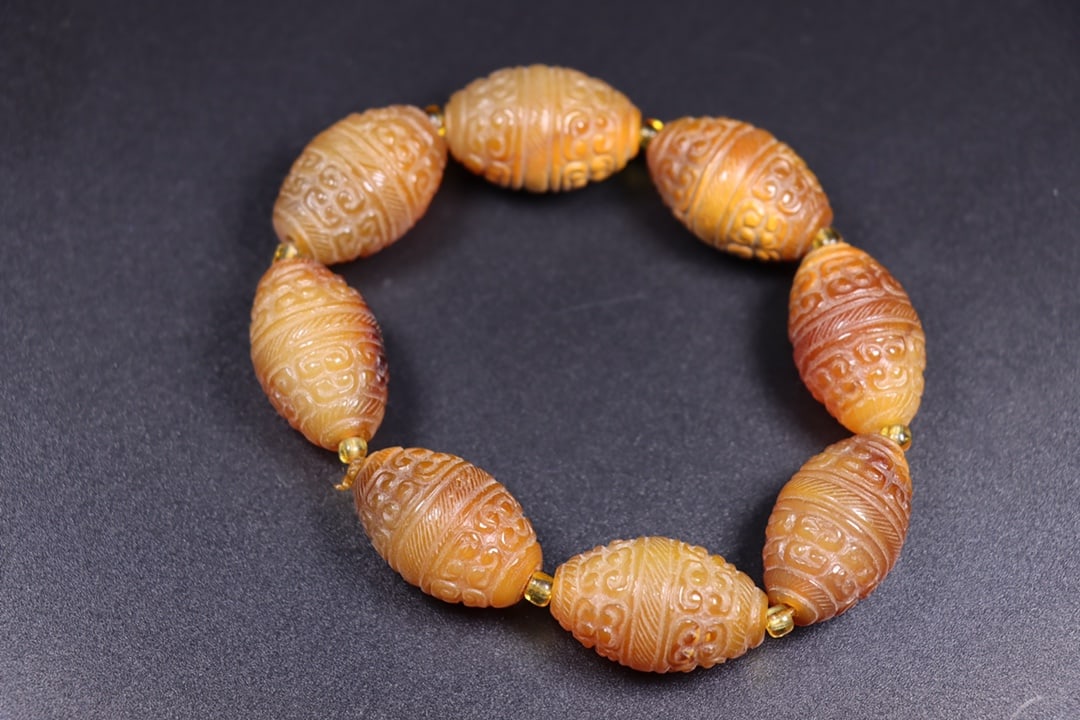 A Exquisite Hotan Jade Bracelets - 4