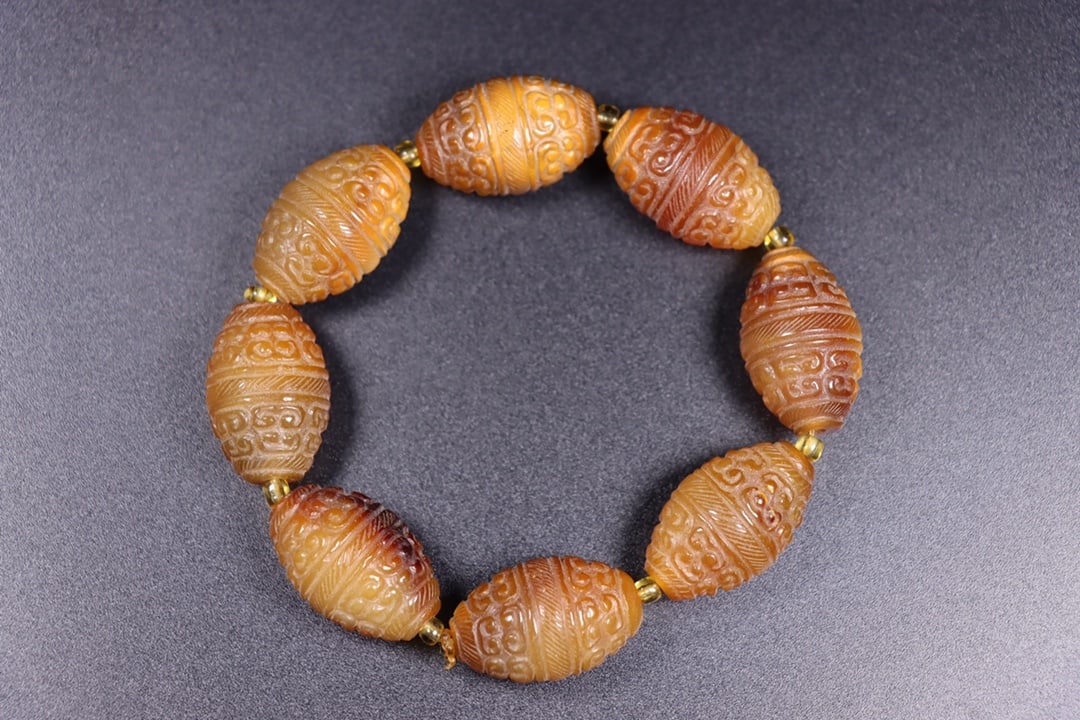 A Exquisite Hotan Jade Bracelets - 6