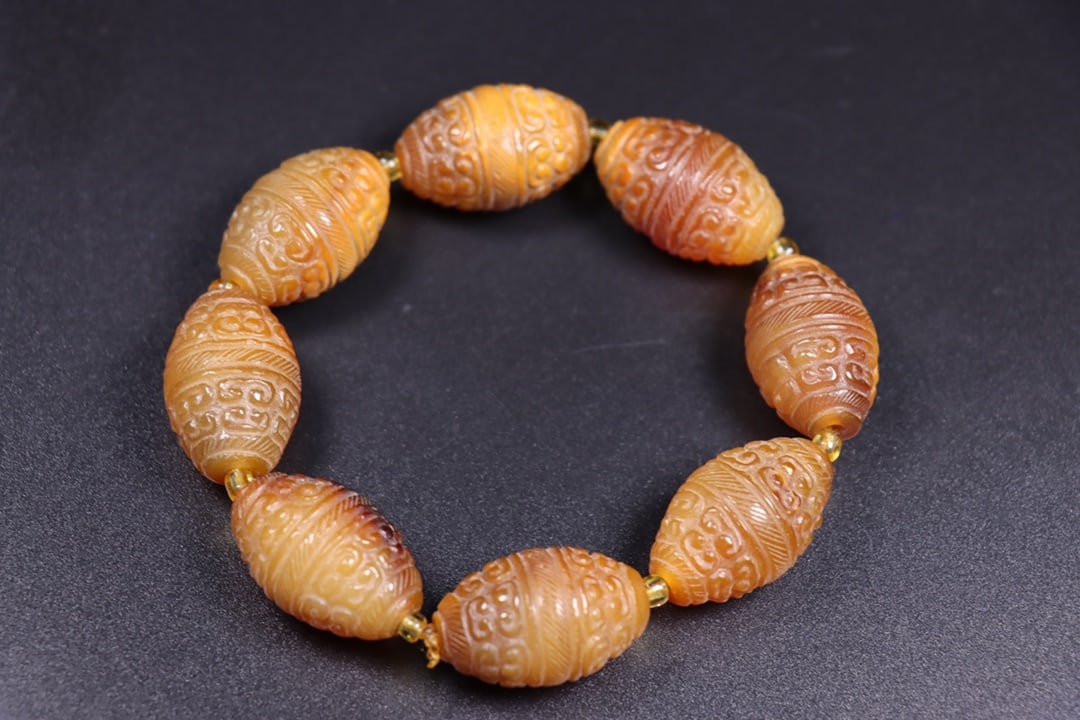 A Exquisite Hotan Jade Bracelets - 8