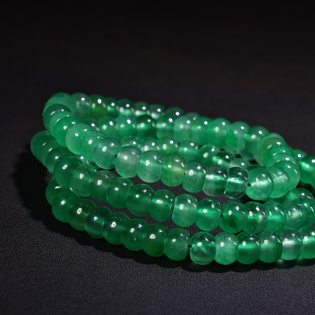 A Exquisite Jadeite Buddha beads Bracelets - 7