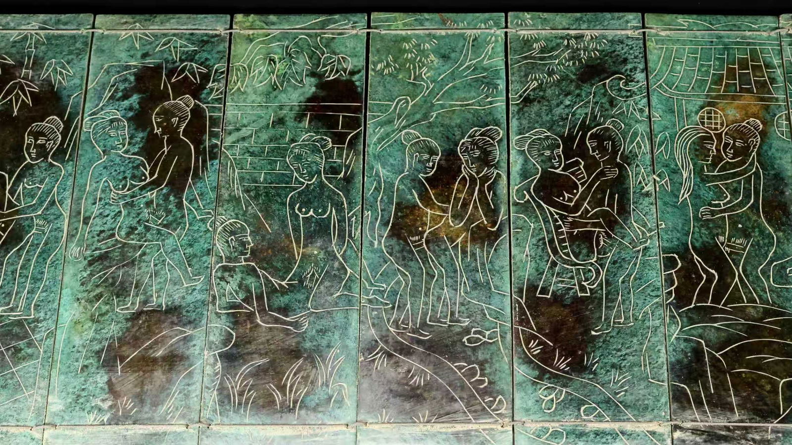 A Exquisite Hotan Jade Book - 4