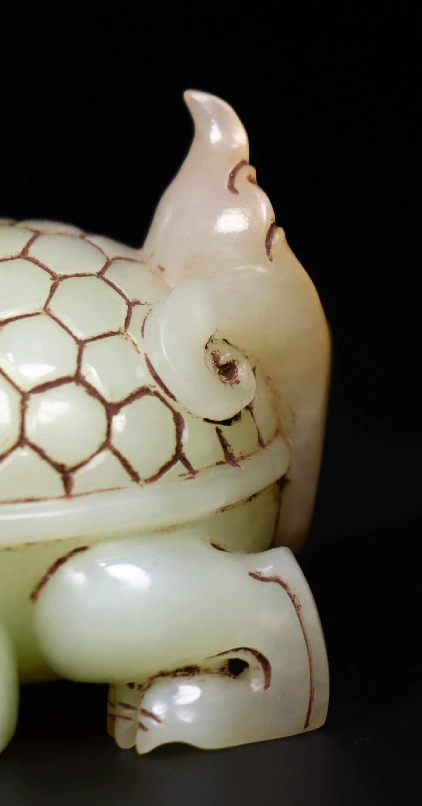 A Exquisite Hotan Jade tortoise Ornament - 5