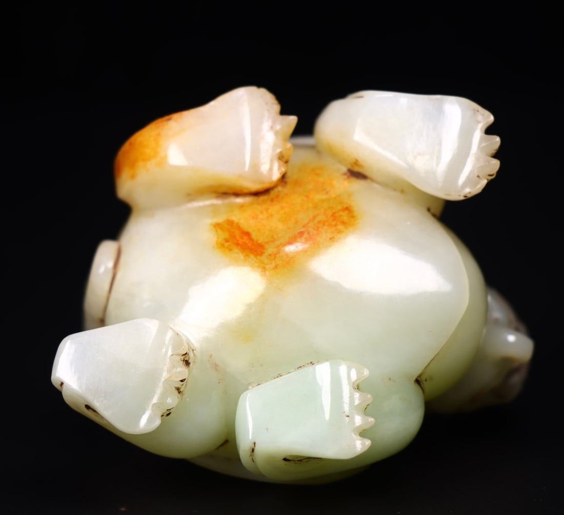 A Exquisite Hotan Jade tortoise Ornament - 9