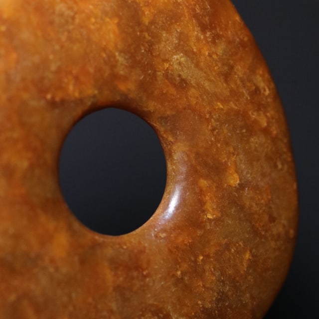 A Exquisite Gaogu Jade Bi - 5