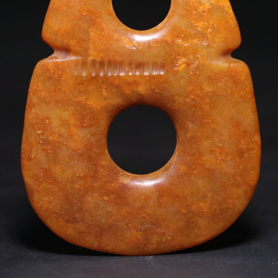 A Exquisite Gaogu Jade Bi - 7