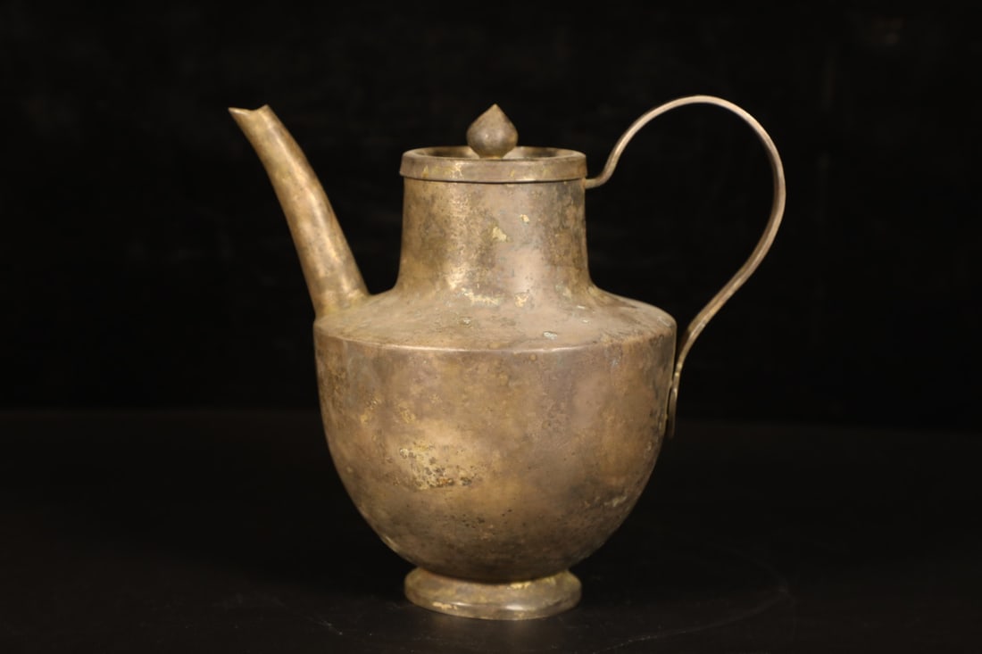 A Exquisite Silver Ewer - 6