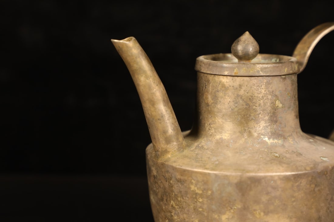 A Exquisite Silver Ewer - 7