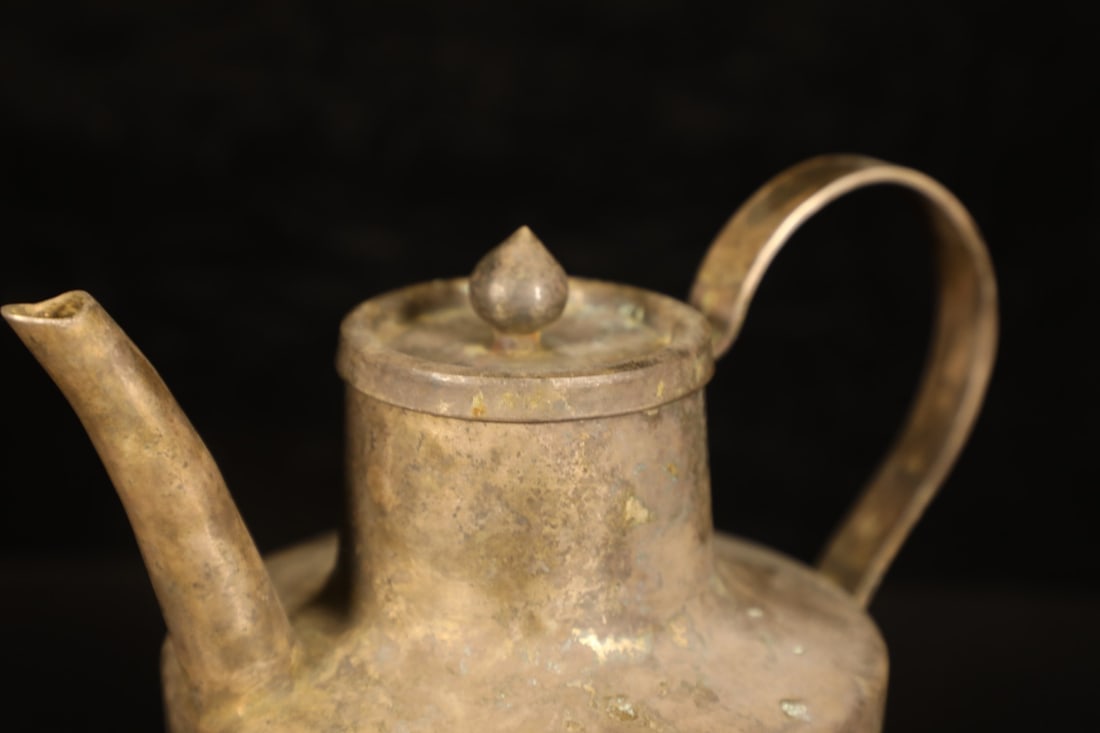 A Exquisite Silver Ewer - 8