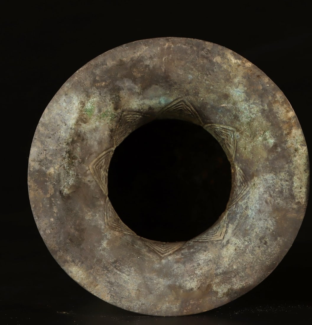 A Exquisite Gilt Silver Beast-Face Pattern Vase - 5