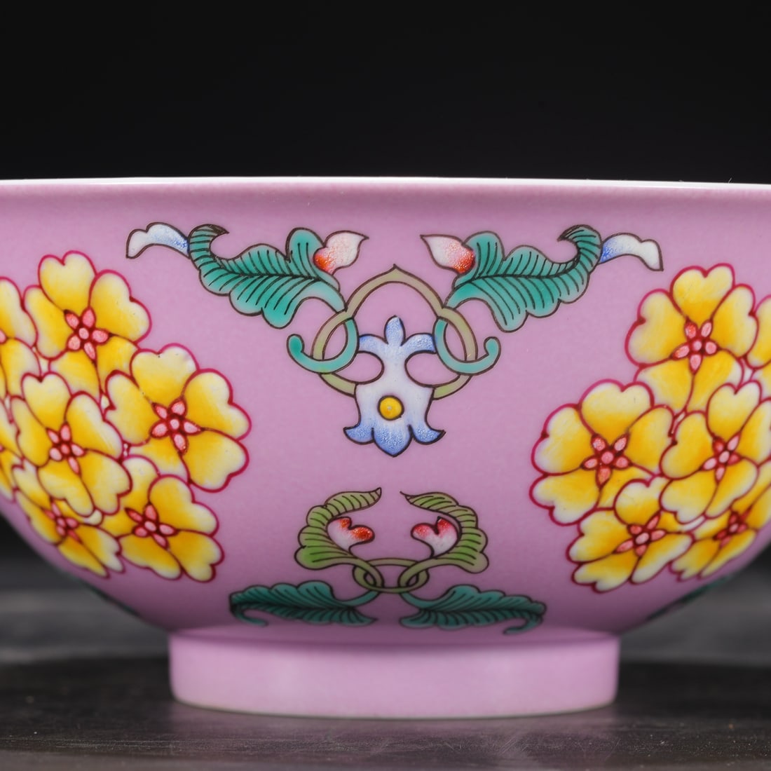 A Exquisite Enamel Flower Pattern Bowl - 7