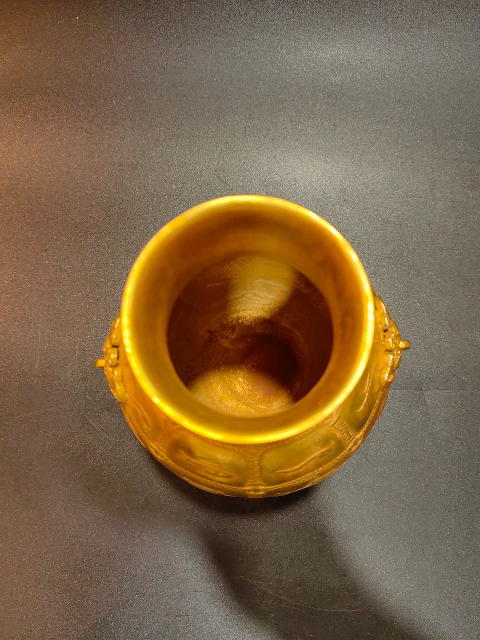 A Exquisite Gilt Silver Jar - 7