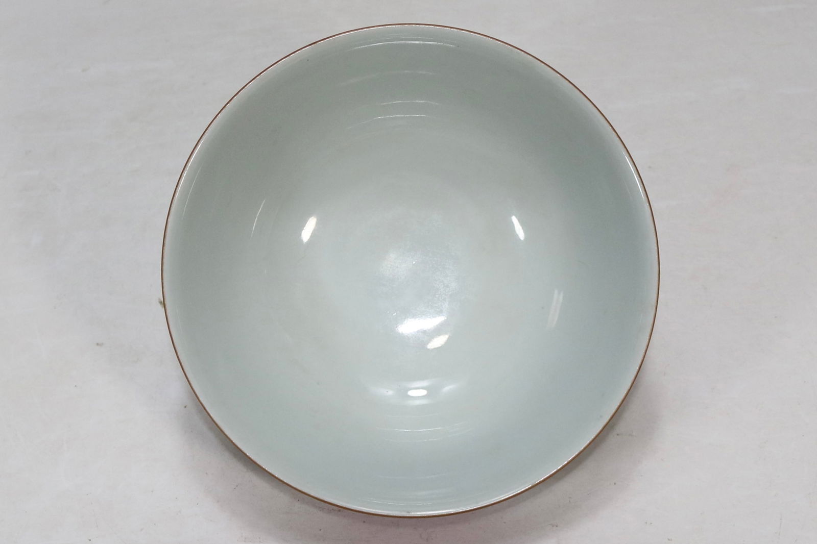 A Exquisite Ruby Red-Glazed Flower Pattern Bowl - 7