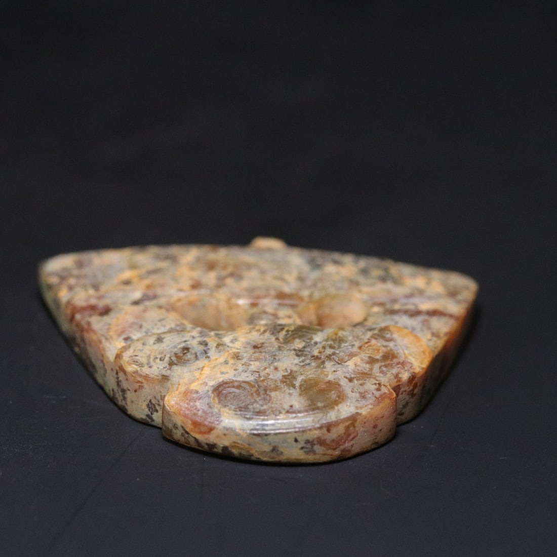 A Exquisite Gaogu Jade Beast-Face Pattern Plaque - 6