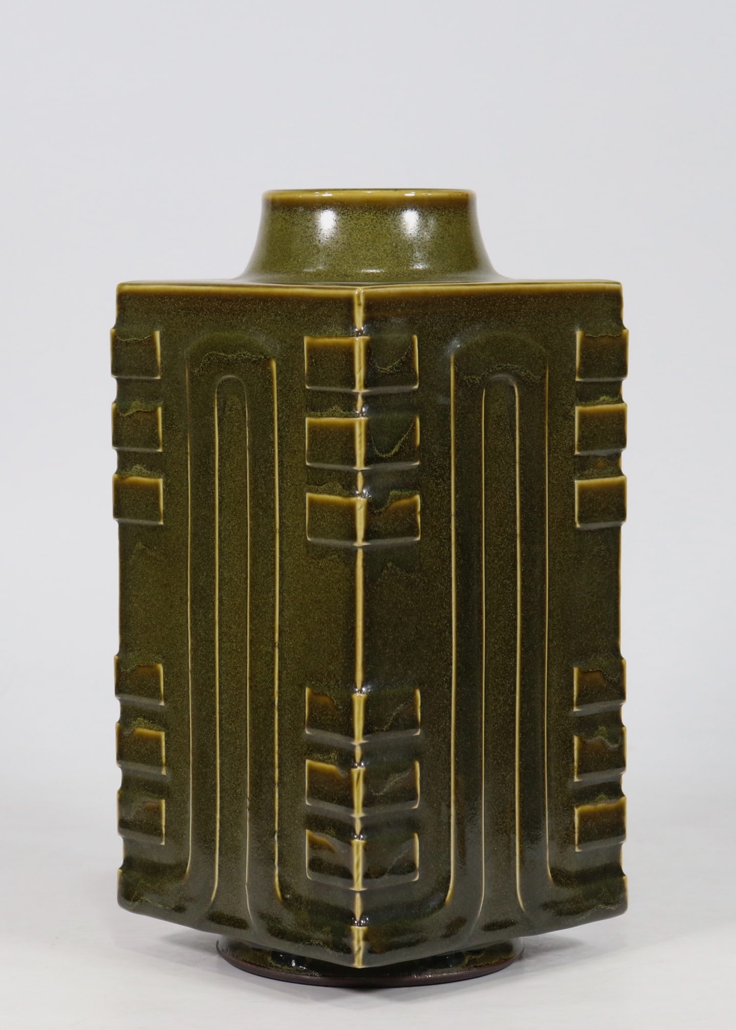 A Exquisite Teadust Glazed Vase - 2