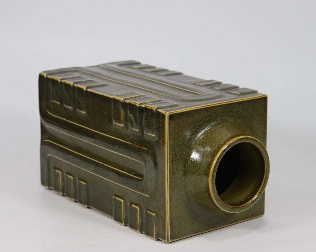 A Exquisite Teadust Glazed Vase - 6