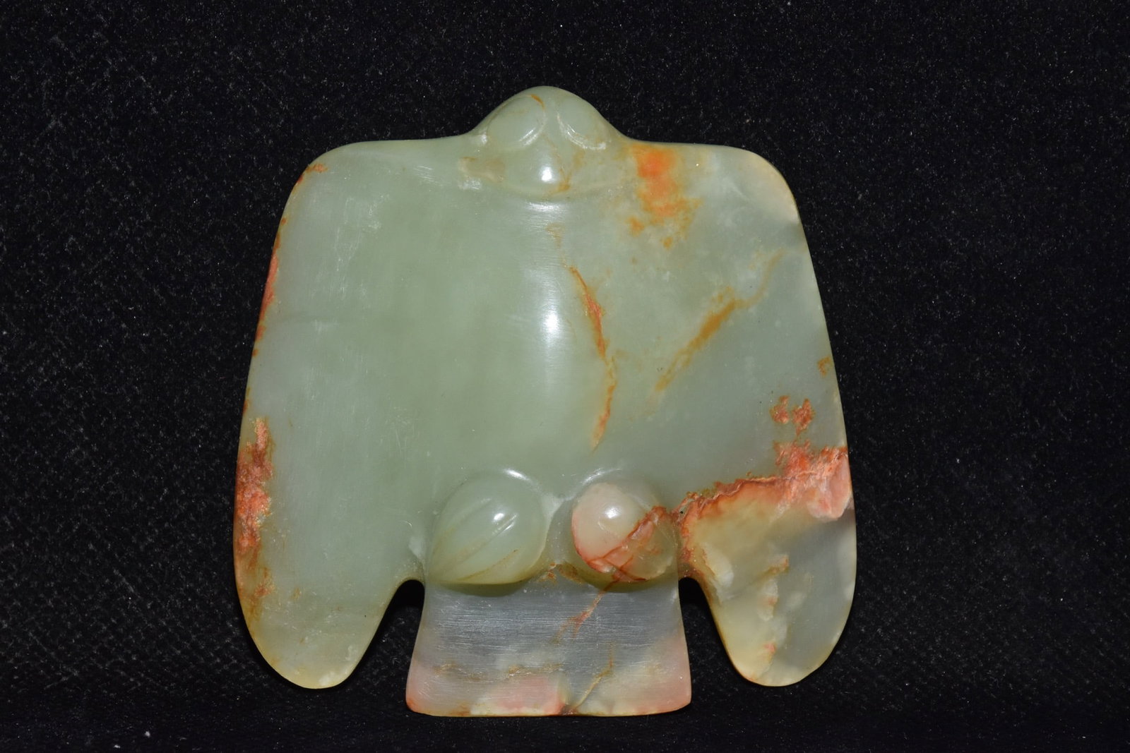 An Exquisite Hemo Jade Bird Ornament (1 of 6)