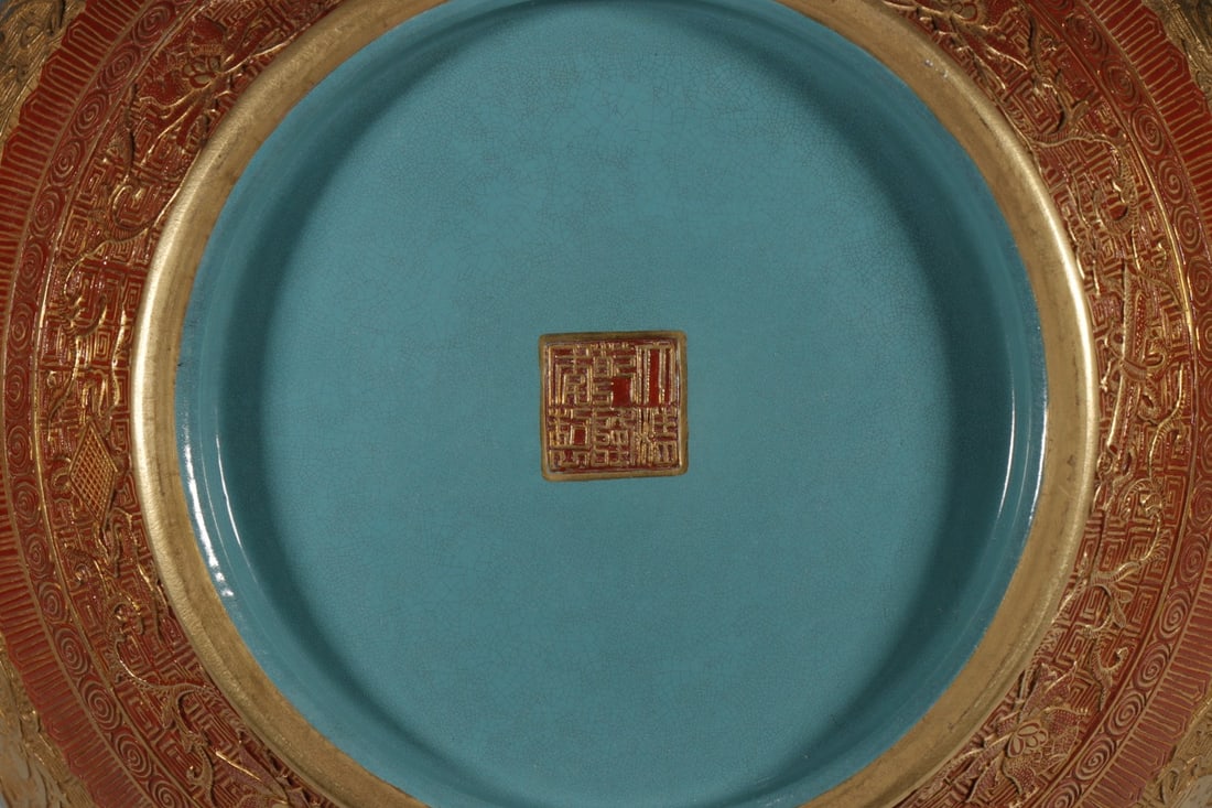 A Huge Enamel Landscape Pattern Vase - 8