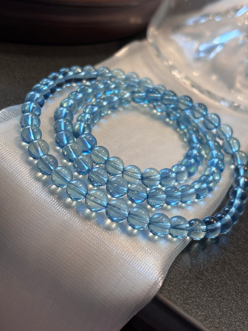An Exquisite Aquamarine Bracelets - 2