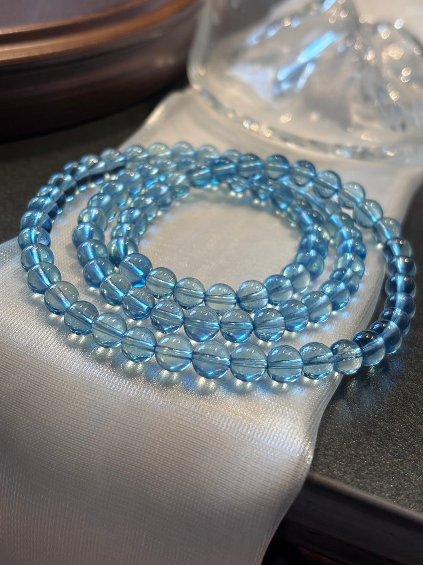 An Exquisite Aquamarine Bracelets - 3