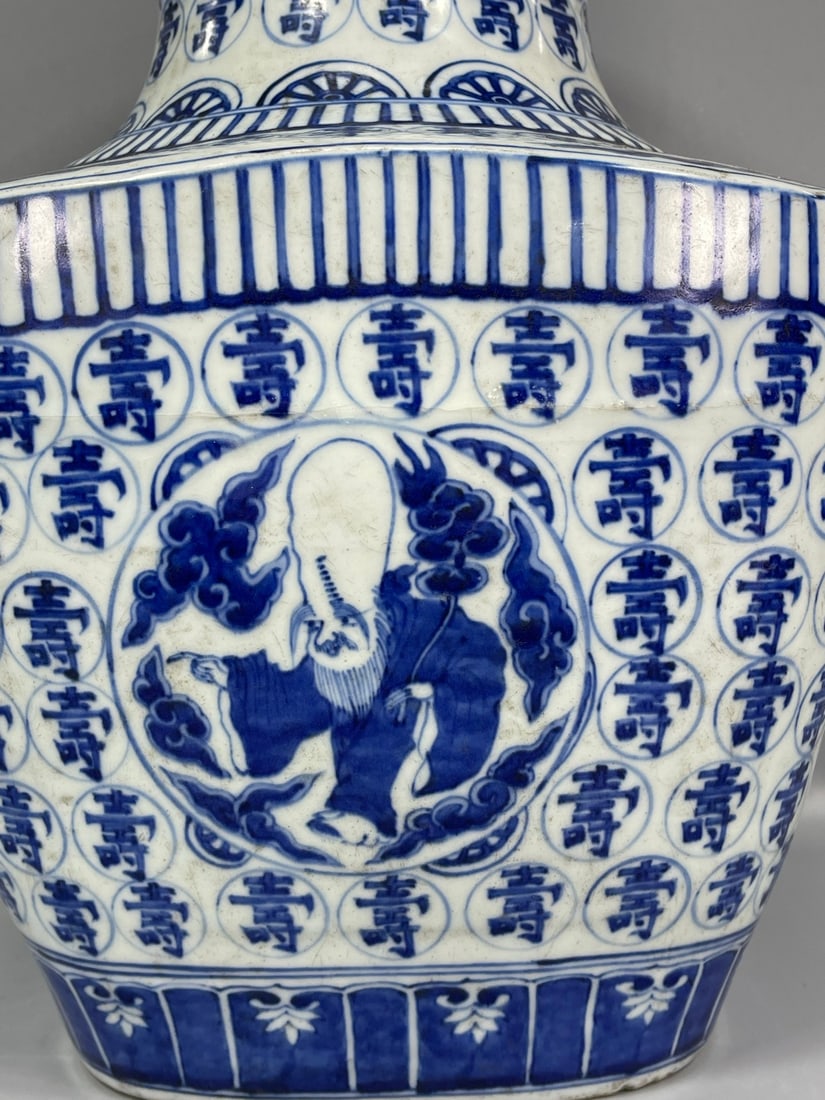 A Exquisite Blue and White Figures pattern - 6