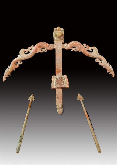A Exquisite Hotan Jade Crossbow (1 of 7)