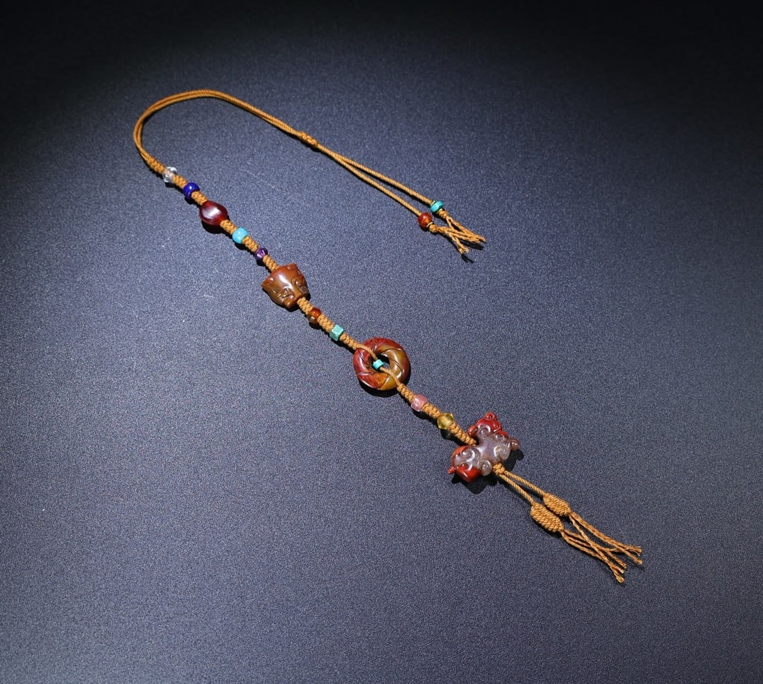 A Exquisite Red Jade Pendant (1 of 9)