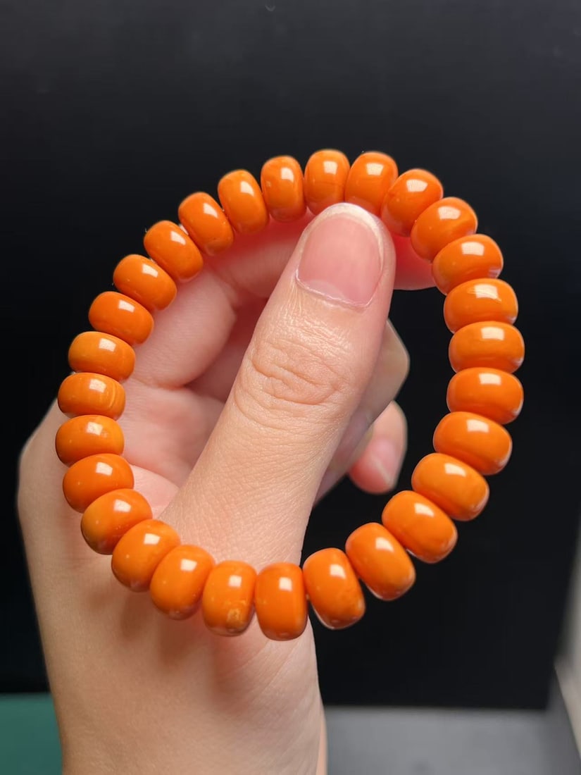 A Exquisite Amber Bracelet - 5
