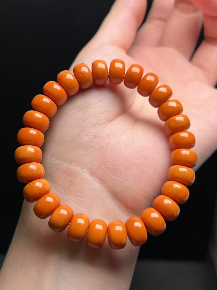 A Exquisite Amber Bracelet - 7
