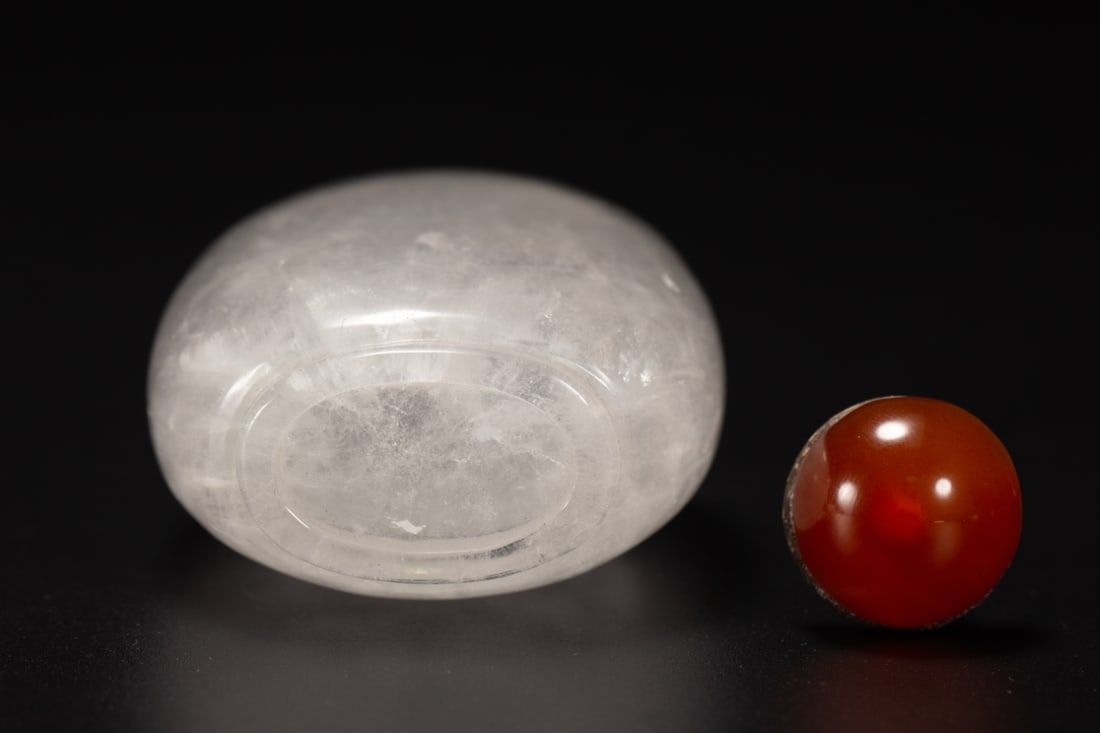 A Exquisite Crystal Snuff Bottle - 8