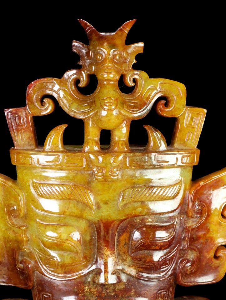 A Exquisite Hotan Jade Head - 6