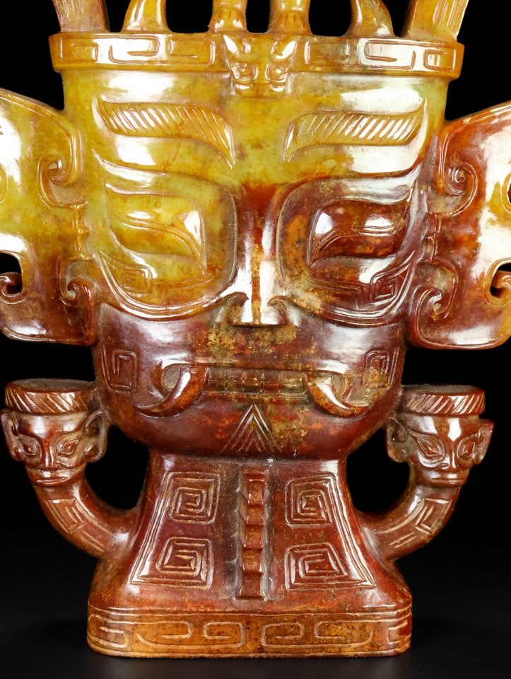 A Exquisite Hotan Jade Head - 9