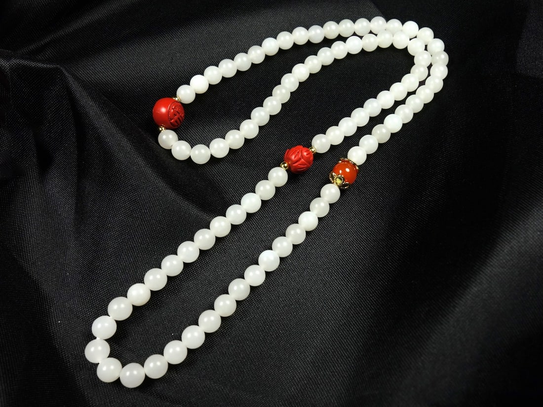 An Exquisite White Jade Bracelets - 7