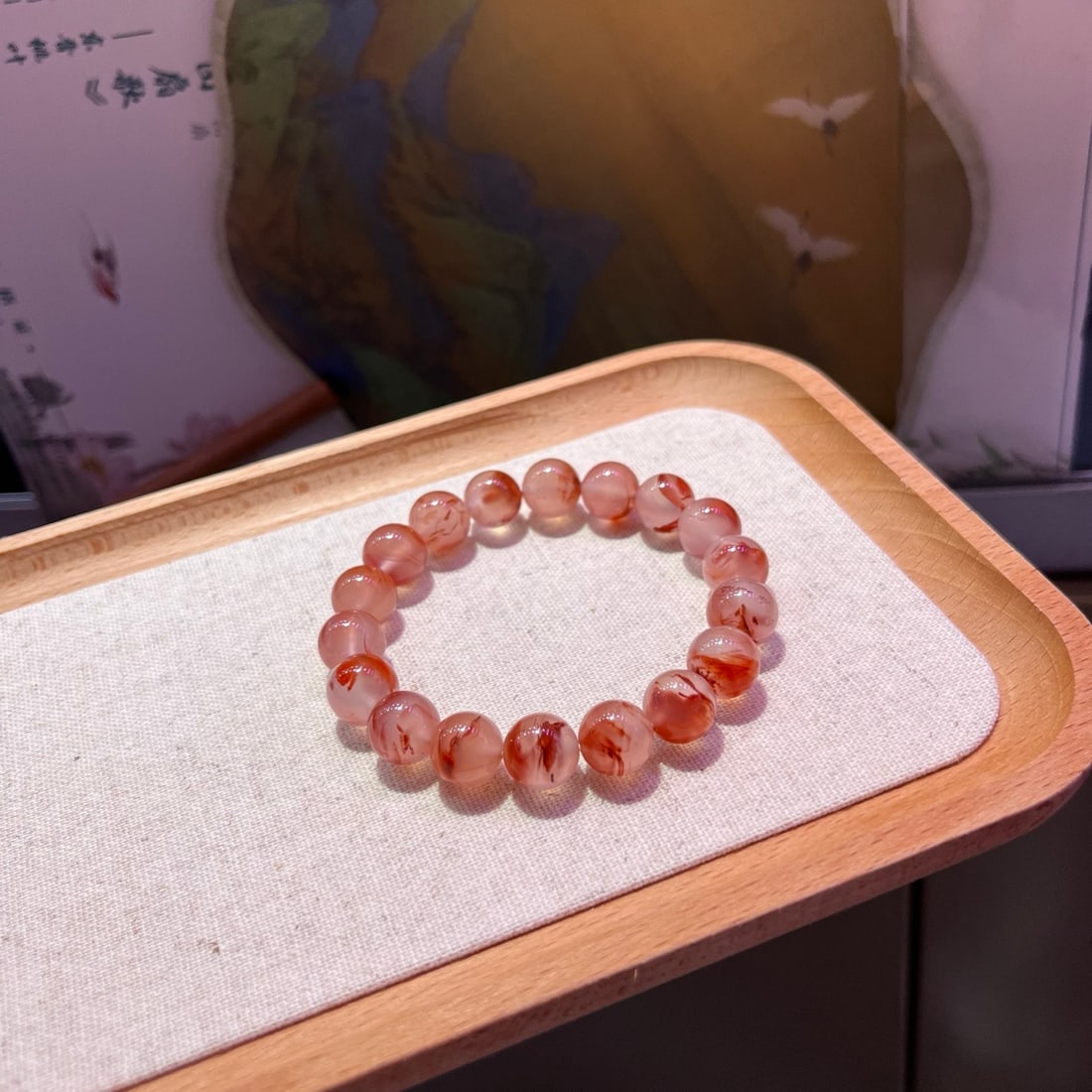 An Exquisite Agate Bracelets - 6