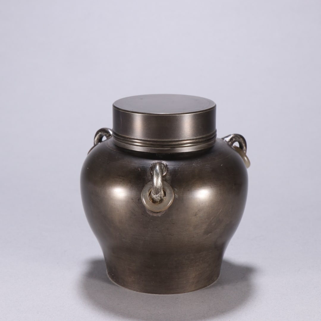 An Exquisite Tin Tea Caddy (1 of 9)